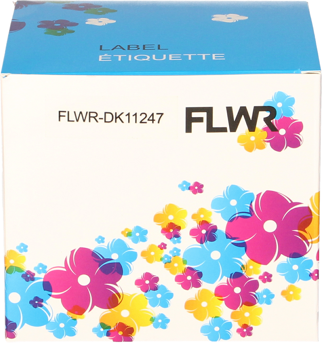 FLWR Brother  DK-11247 164 mm x 103 mm  wit