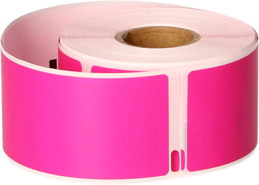 Huismerk Dymo  99012 adreslabel 89 mm x 36 mm  roze