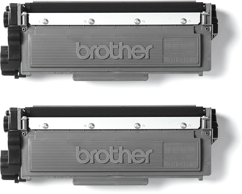 Brother TN-2320 twinpack zwart