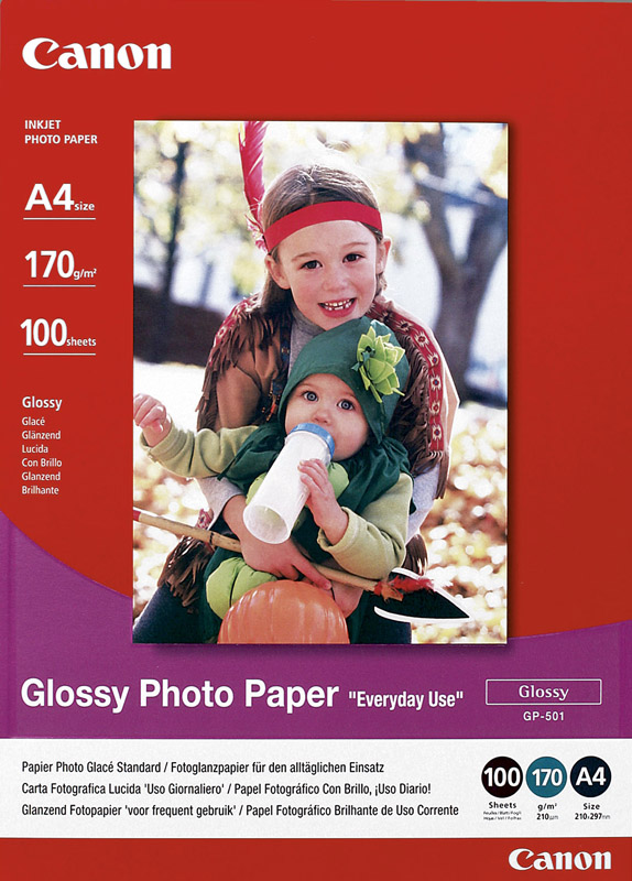 Canon  GP-501 fotopapier Glans | A4 | 210 gr/m² 100 stuks