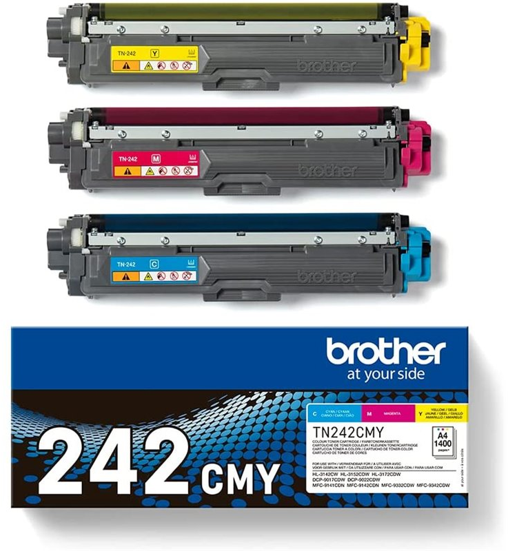 Brother TN-242 3-pack kleur