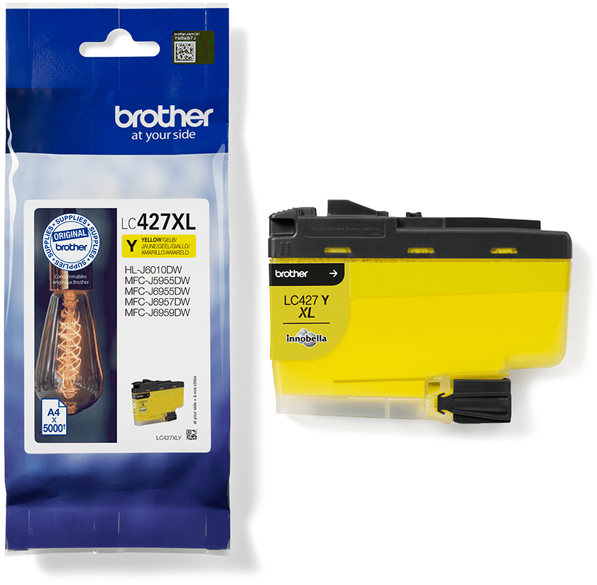 Brother LC-427XLY geel