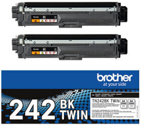 Brother TN-242 Twinpack zwart