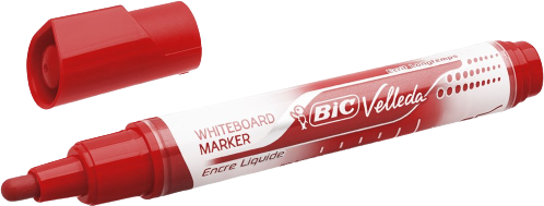 BIC Velleda Whiteboardmarker Liquid Ink Tank rood