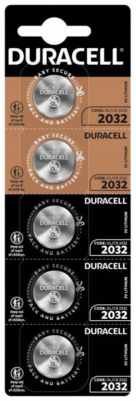 Duracell CR2032 3V, 5-pack