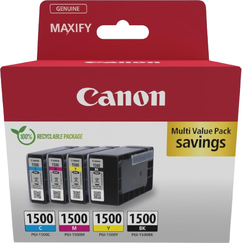 Canon PGI-1500 Multipack zwart en kleur