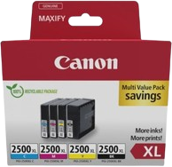 Canon PGI-2500XL multipack zwart en kleur