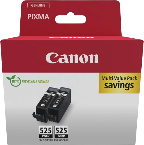 Canon PGI-525BK twinpack zwart