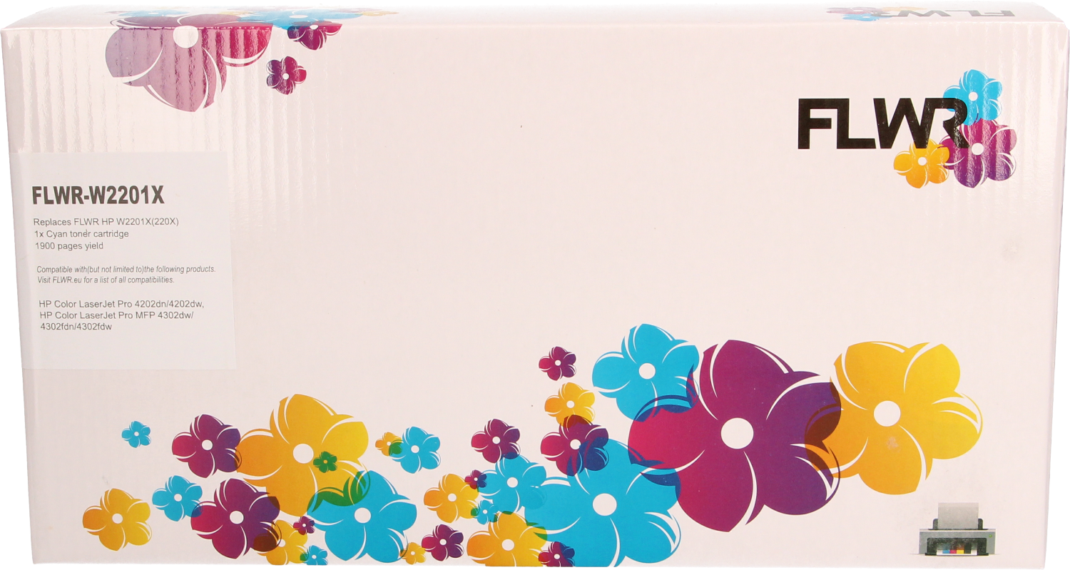 FLWR HP 220X (W2201X) cyaan