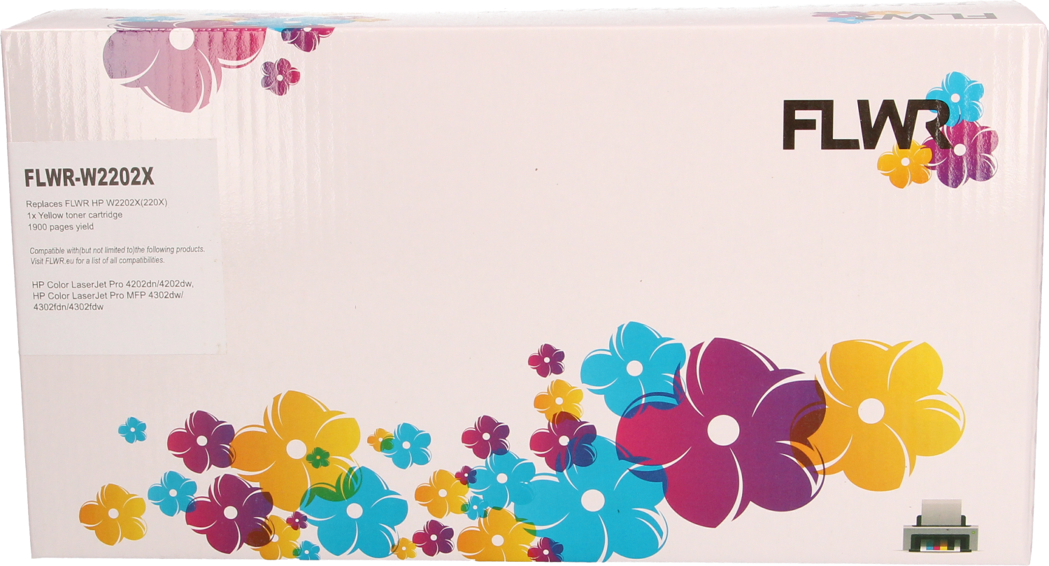 FLWR HP 220X (W2202X) geel