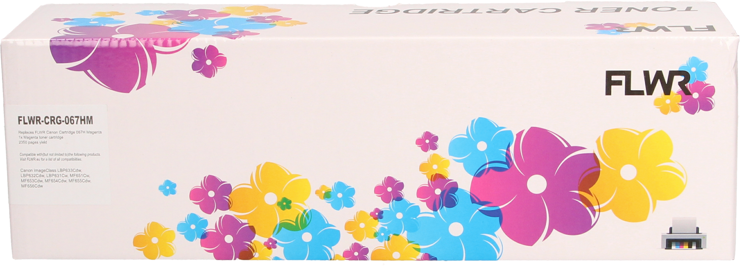 FLWR Canon 067 H magenta