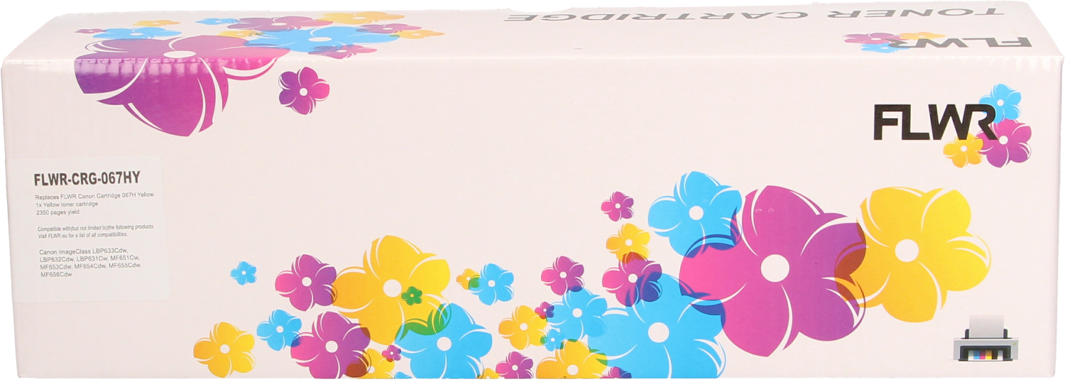 FLWR Canon 067 H geel