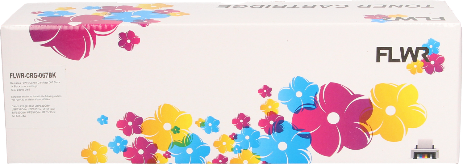 FLWR Canon 067 zwart