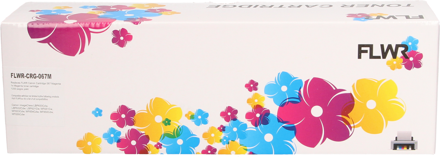 FLWR Canon 067 magenta