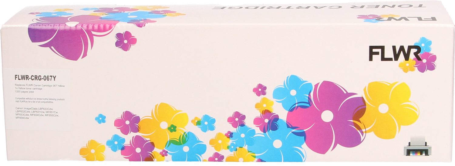 FLWR Canon 067 geel