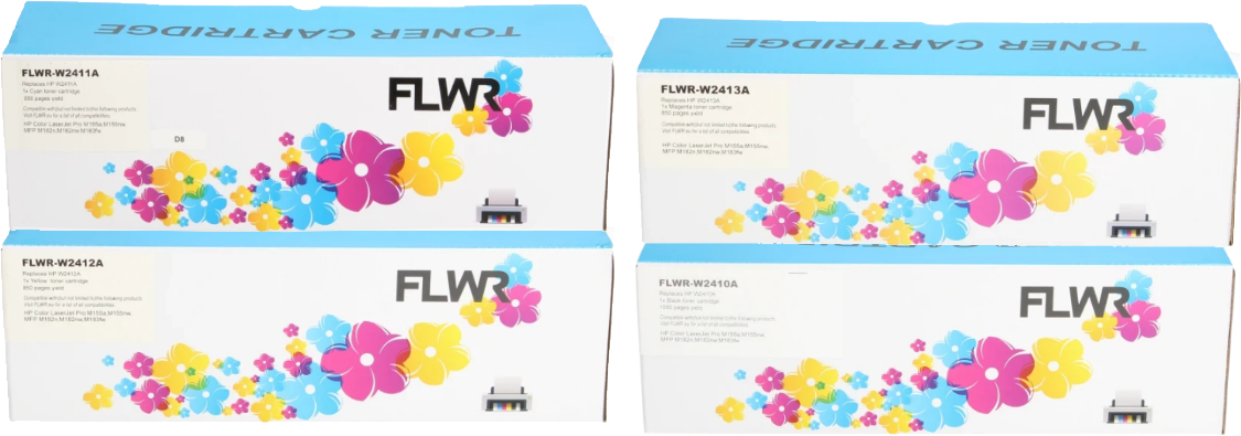 FLWR HP 216A zwart en kleur