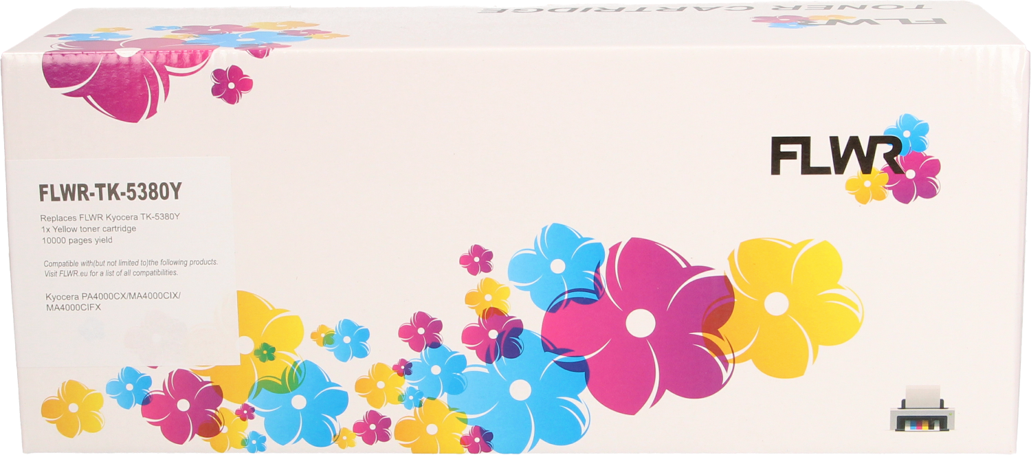 FLWR Kyocera Mita TK-5380 geel