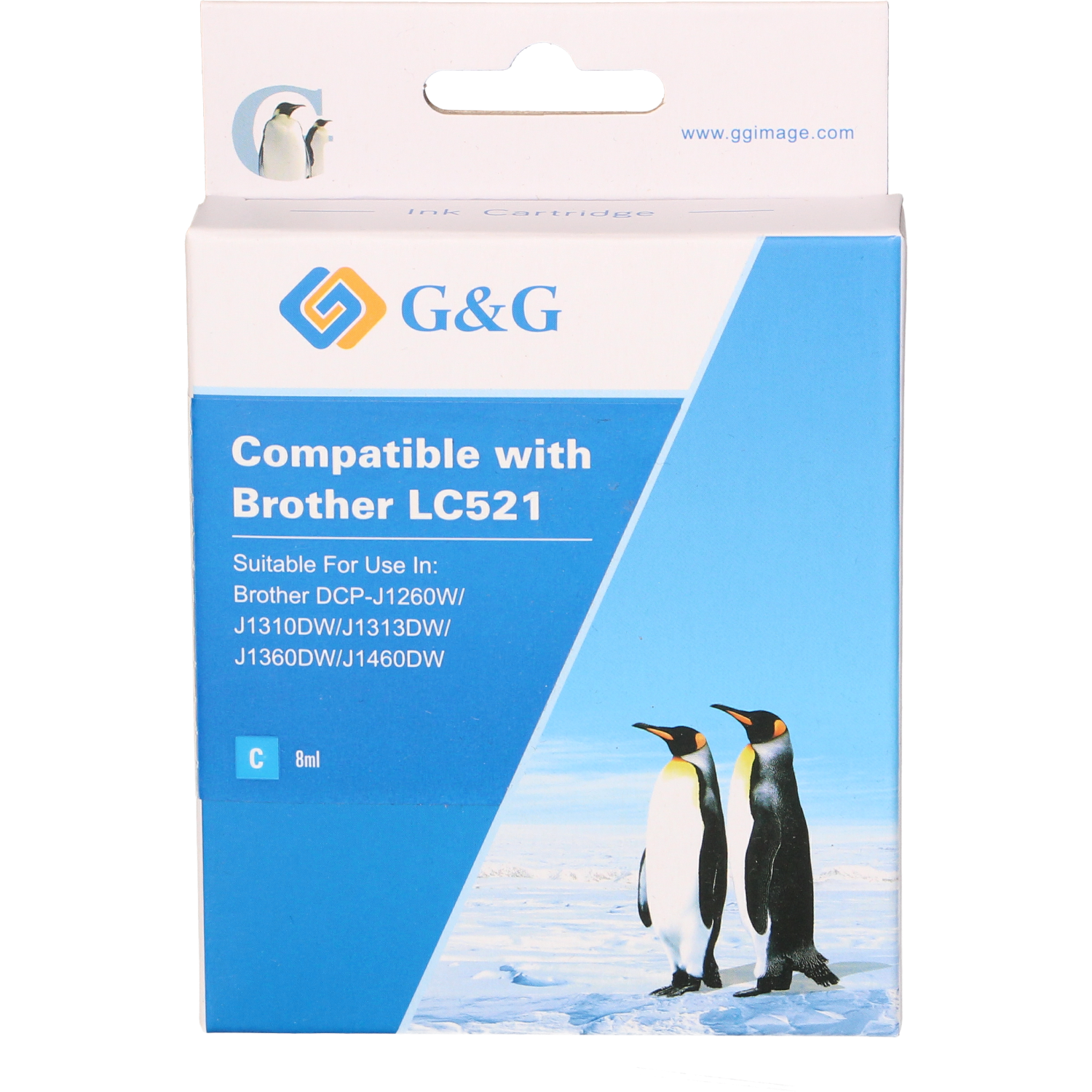 FLWR Brother LC-521C cyaan