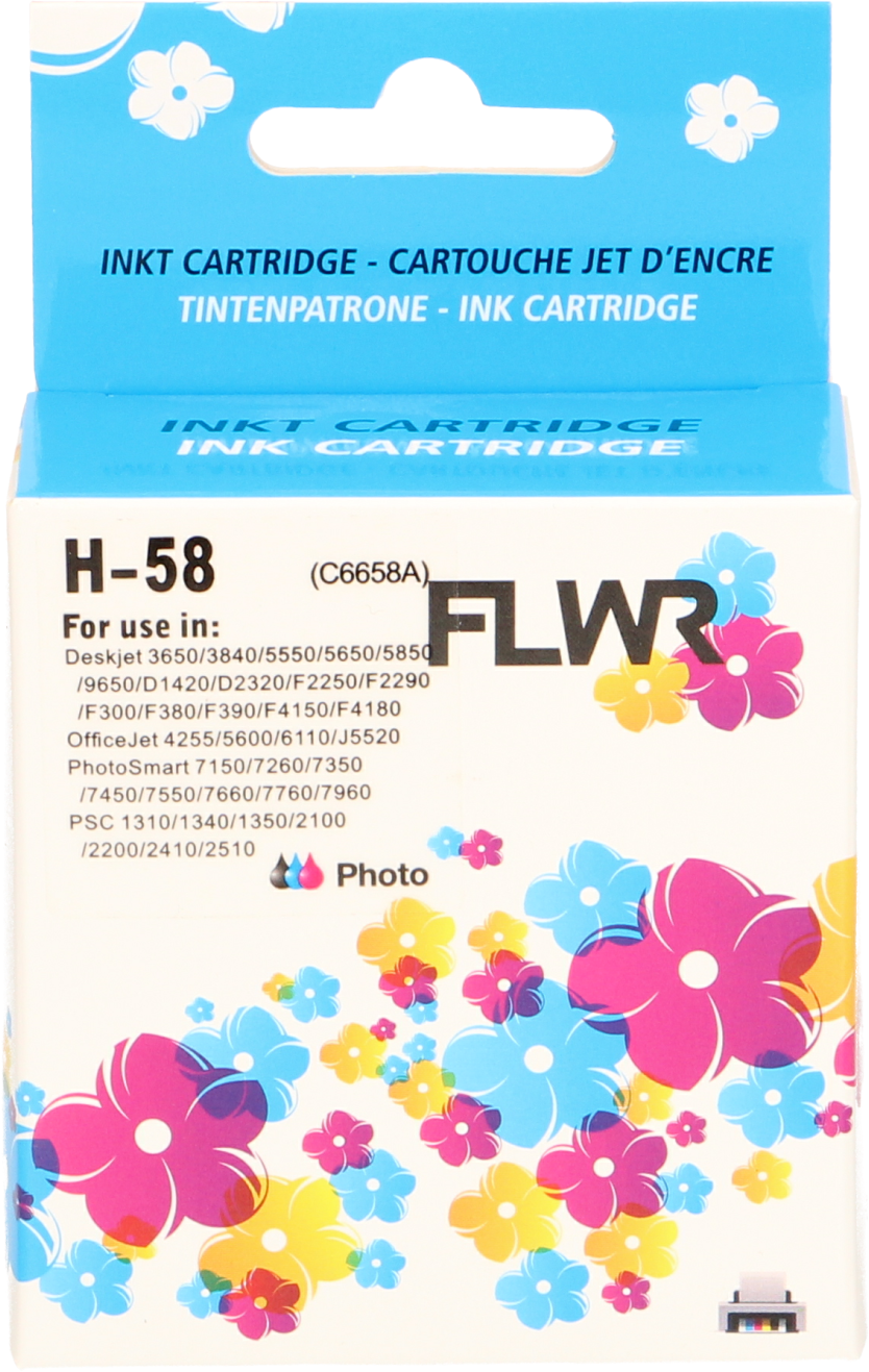 FLWR HP 58 foto kleur