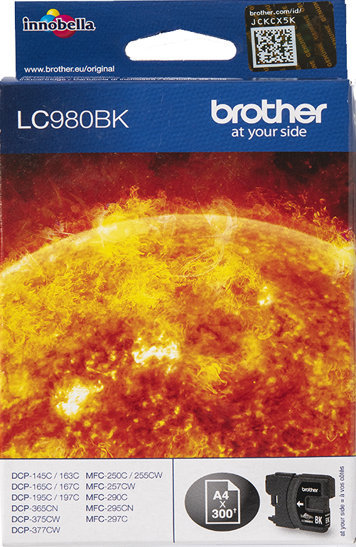 Brother LC-980BK zwart