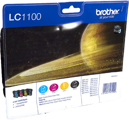 Brother LC-1100 Multipack zwart en kleur