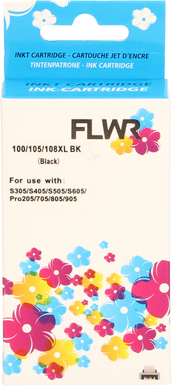 FLWR Lexmark 100XL zwart