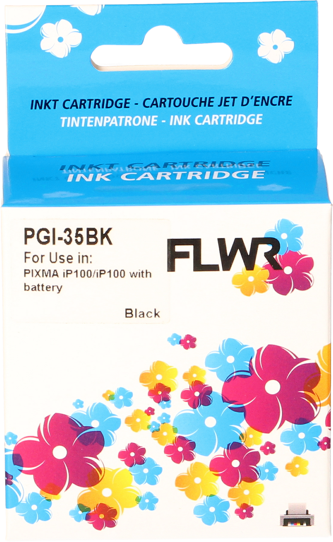 FLWR Canon PGI-35 BK zwart