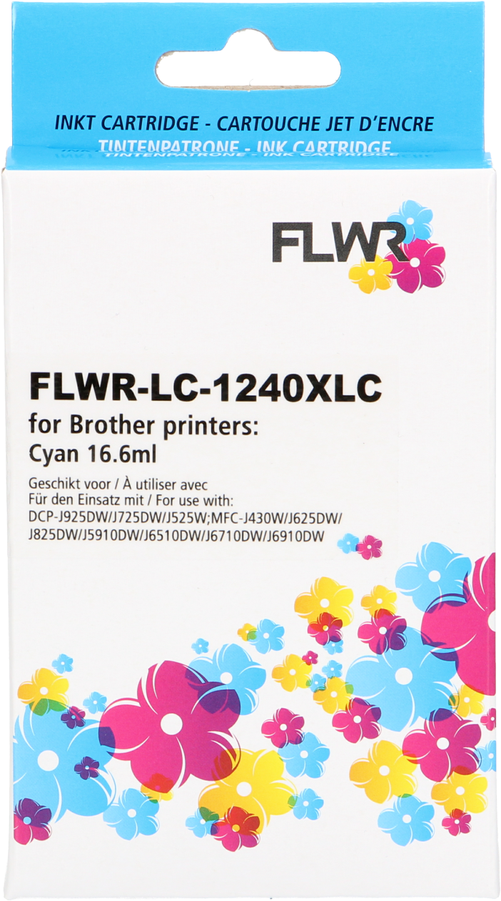 FLWR Brother LC-1240XL cyaan