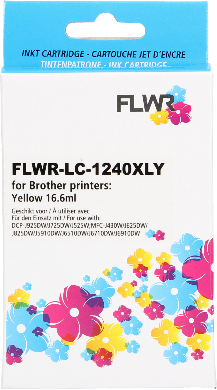 FLWR Brother LC-1240XL geel