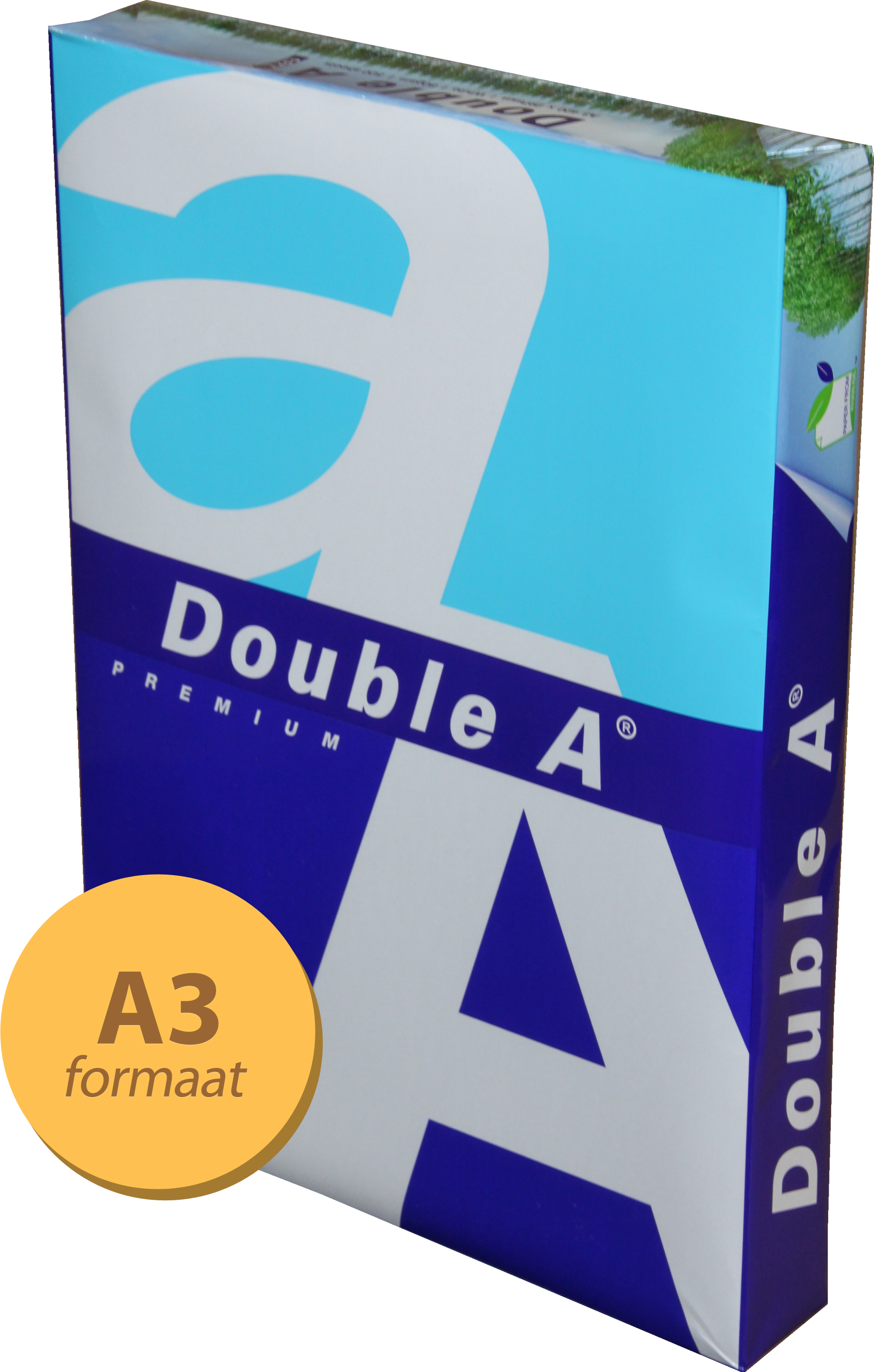 Double A Premium A3 papier 1 pak (80 grams) wit