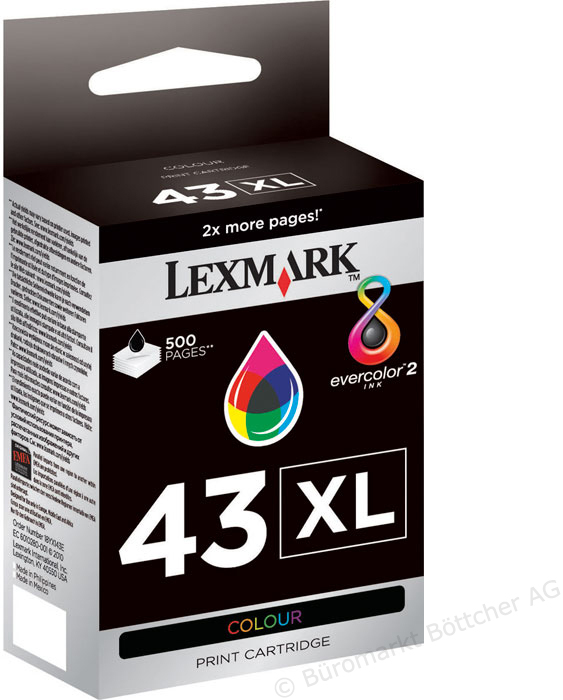 Lexmark 43XL kleur