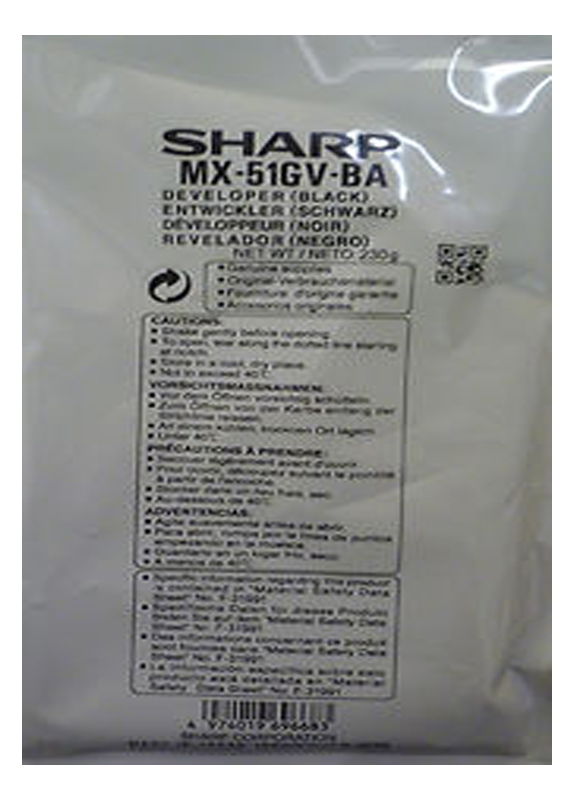 Sharp MX51GVBA zwart