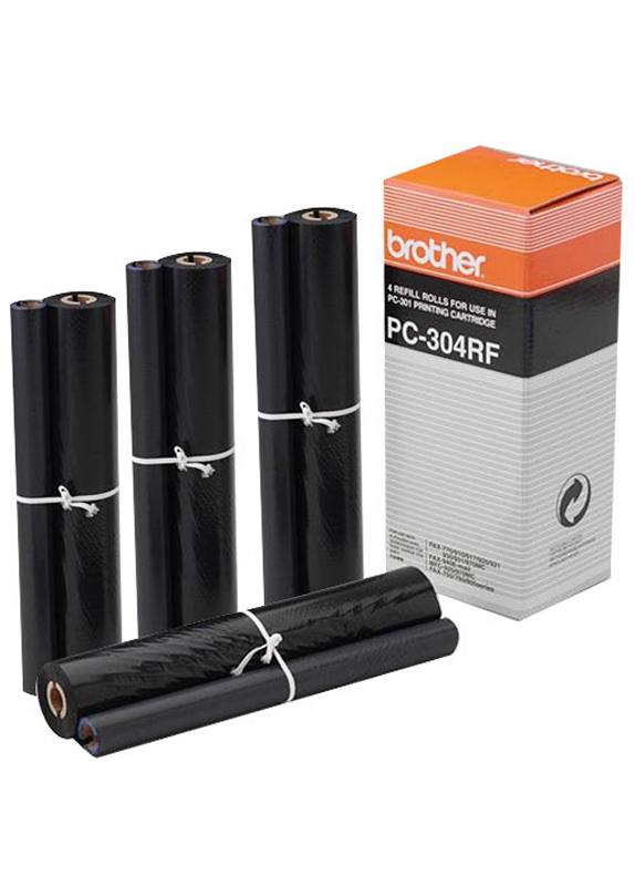 Brother PC-304RF 4-pack zwart