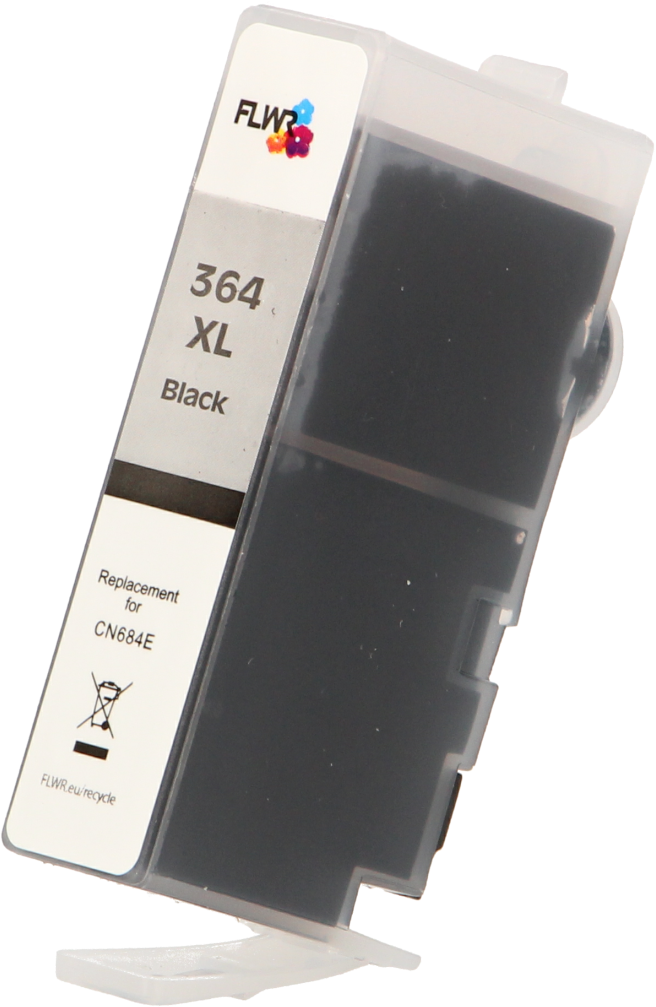 FLWR HP 364XL Multipack (2 sets) zwart en kleur