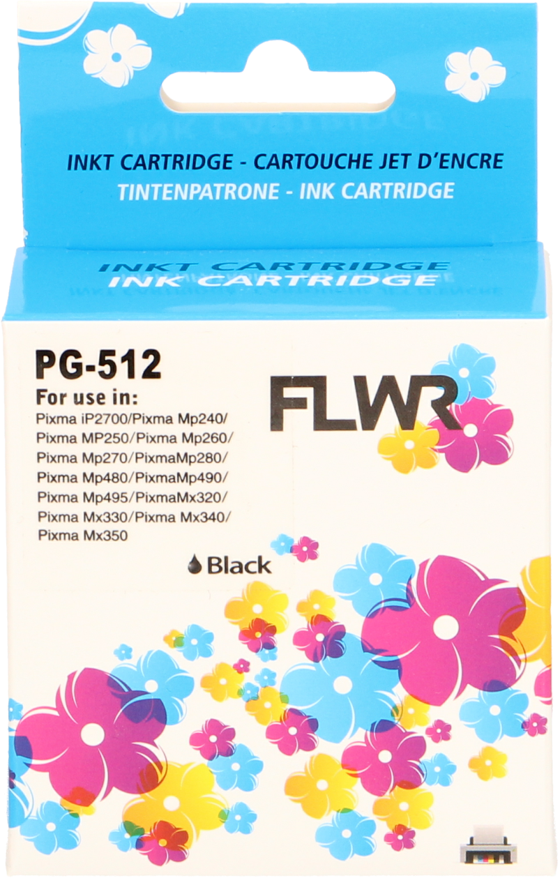 FLWR Canon PG-512 zwart