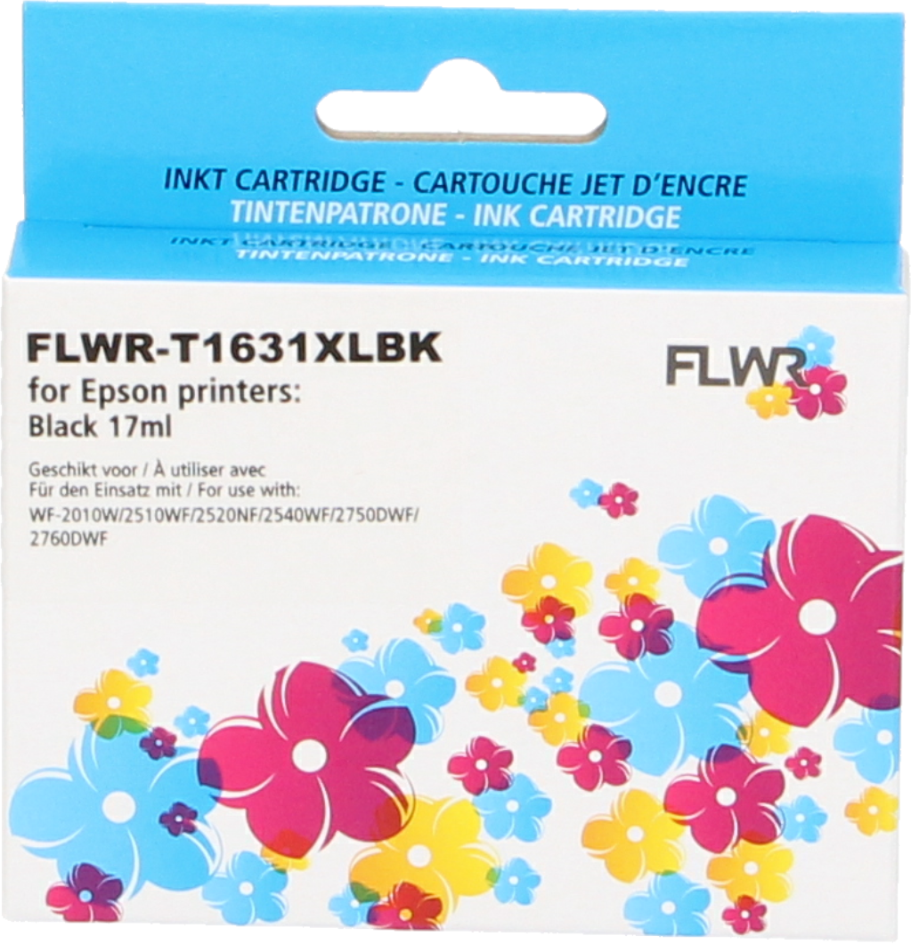 FLWR Epson 16XL zwart