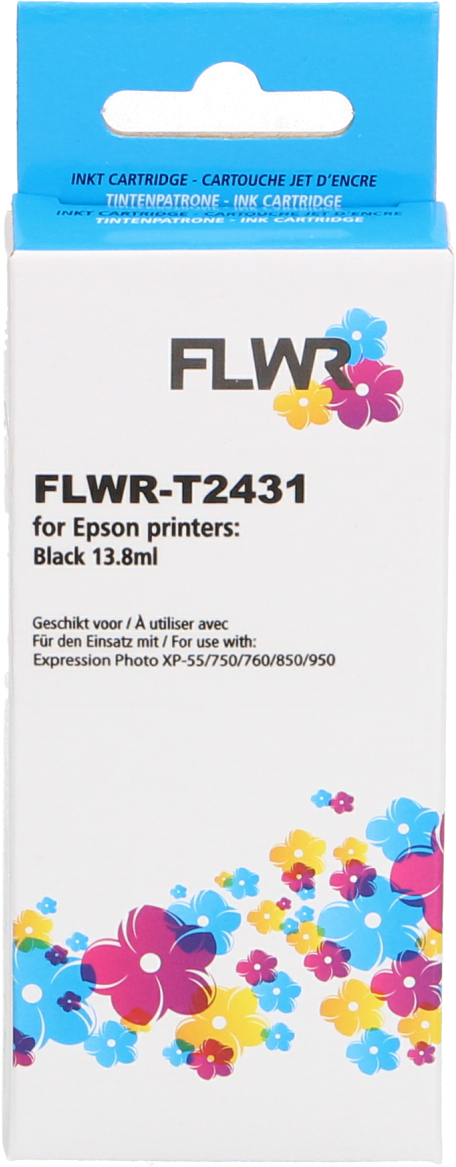 FLWR Epson 24 zwart