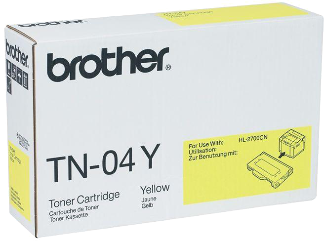 Brother TN-04Y geel